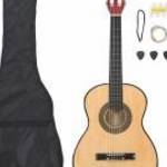 vidaXL 8 részes klasszikus gitárszett kezdőknek 3/4 36" fotó
