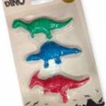 Dínós radírszett gyerekeknek – 3D dinoszauruszok fotó