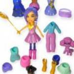 Polly Pocket baba – Halloween jelmez divatcsomag uszkárral és kiegészítőkkel, 7, 6 cm fotó
