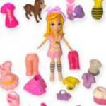 Mattel Polly Pocket – Szőke hajú baba cicával fotó