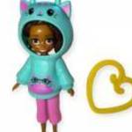 Polly Pocket baba cicás pulóverben – Mattel öltöztetős mini játék fotó