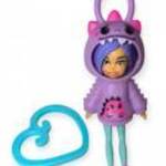 Polly Pocket zsebbaba dínós pulóverrel – Mattel játékfigura fotó