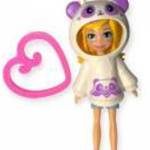 Mattel Polly pocket mini baba - panda mintás pulóverben fotó