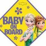 Seven Polska tábla baby on board Frozen fotó