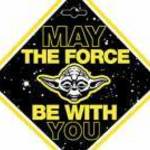 Seven Polska tábla baby on board Star Wars Yoda fotó