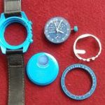 Moonswatch Swatch x Omega Mission alkatrésznek fotó