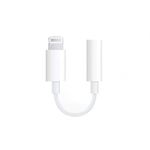 Lightning/3.5mm átalakító adapter, fülhallgató/mikrofon csatlakozás, fehér fotó