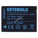 Helyettesítő EXTENSILO akku Panasonic típus DMW-BCG10E 890mAh fotó