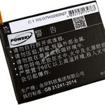 Helyettesítő okostelefon akku Coolpad C106 fotó