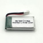 Helyettesítő modell akku Li-Po, 3.7V, 390mAh, csatlakozó: XH 2.54 fotó