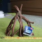 Akvárium dekoráció Nobby mangrove műgyökér 22x20x10cm, új, címkével, sérült! fotó