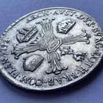 Antik ezüst pénzérme 1792 / II Ferenc 1 Korona Tallér MIlánó " M" - 233 éves ezüst pénzérme fotó