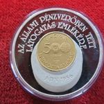 MAGYAR PÉNZVERŐ - LÁTOGATÓ ÉREM 1986 PP, enyhe oxidfolt és mikrokarc fotó