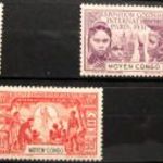 Ha Kedd Akkor Francia Gyarmat MOYEN CONGO 1931 klasszikus postatiszta sor kat.ert.: 20 $ fotó