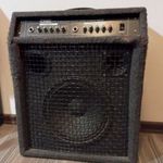 60W-os gitárkombó, erősítő, KÉTcsatornás, egyedi darab fotó