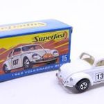 Matchbox Superfast #15 1962 Volkswagen Beetle fotó
