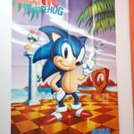 Eredeti SEGA SONIC poszter !! fotó