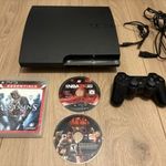 PS3 Slim 120GB konzol fotó