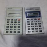 [ABC] 2db retro kártya számológép, MBO, Madison (5003) fotó