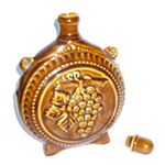 KERÁMIA PÁLINKÁS KULACS , BUTÉLIA KB 0, 5 LITER fotó