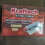 Kraftech inverter autóba 12-220V 1500W KT/INV-1500X fotó