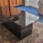 Üzleti kínáló design asztal_SÜRGŐSEN ELADÓ! fotó