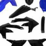 FULL KIT PLASTIC YAMAHA YZF 450 2023 - BLACK/BLUE - Acerbis fotó
