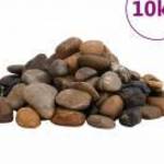 vidaXL vegyes színű csiszolt kavics 2-5 cm 10 kg fotó