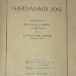 Dr. Vadas György Dr. Weltner Andor Gazdasági jog / könyv 1949 fotó