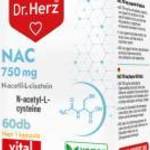Dr. Herz NAC 750 mg kapszula (60 db ) fotó