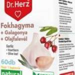 Dr. Herz Fokhagyma + Galagonya + Olajfalevél kapszula (60 db) fotó