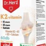 Dr. Herz K2 150 mcg + D3 + Kalcium kapszula (60 db) fotó