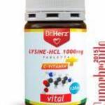 Dr. Herz Lysine-HCL 1000 mg tabletta (120 db) fotó