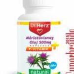 Dr. Herz Máriatövismag olaj 500 mg kapszula (60 db) fotó