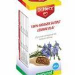 Dr. Herz 100% Hidegen sajtolt lenmag olaj (50 ml) fotó