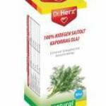 Dr. Herz 100% Hidegen sajtolt kapormag olaj (50 ml) fotó