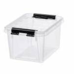 Mûanyag tárolódoboz, 1, 5 liter, fekete fogantyúkkal, SMARTSTORE "Classic 1, 5", átlátszó fotó