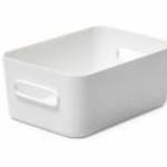 Mûanyag tárolódoboz, 5, 3 liter, SMARTSTORE "Compact M", fehér fotó