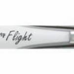 Golyóstoll, 0, 34 mm, nyomógombos, ZEBRA "Z-Grip Flight", fekete fotó