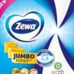 Kéztörlõ, tekercses, 325 lap, ZEWA "Jumbo White" fotó