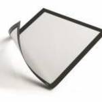 Infokeret, A4, mágneses, DURABLE "DURAFRAME® MAGNETIC", fekete fotó
