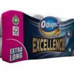 Toalettpapír, 3 rétegû, kistekercses, 16 tekercs, OOOPS "Excellence" - Egyéb fotó