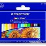 Olajpasztell kréta, STAEDTLER "Noris 241", 12 különbözõ szín fotó