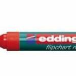 Flipchart marker, 1, 5-3 mm, kúpos, EDDING "380", piros fotó