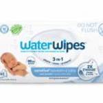 WATERWIPES Nedves törlőkendők, műanyagmentes 60 db fotó
