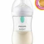 Philips AVENT cumisüveg Natural Response AirFree szeleppel 260ml - most Petite and Mars szilikon tál fotó