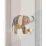 Ceba pelenkázó lap puha 2 oldalú 50x70cm BASIC elefánt - Ceba Baby fotó