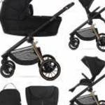 Lorelli Bianca multifunkciós babakocsi + adapter - Black fotó