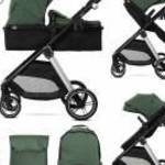 Lorelli Aspen babakocsi mózessé alakítható sport résszel - Green fotó
