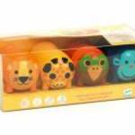 Nyomdakészlet - Szafari - Stamps for little ones - Safari animals - Djeco fotó